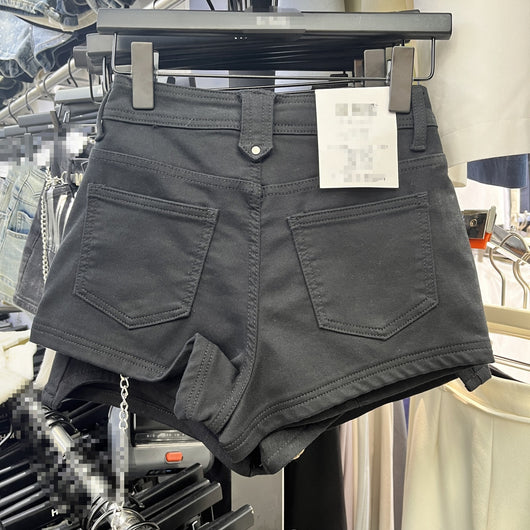 Shorts Denim con Cadena Decorativa - Estilo Fashion - Image 12