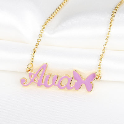Collar Personalizado con Nombre en Inglés para Mujer - Tendencia Fashion - Image 4