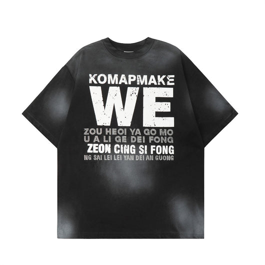 Camiseta Tie-Dye Estampada de Manga Corta para Hombre - Image 15
