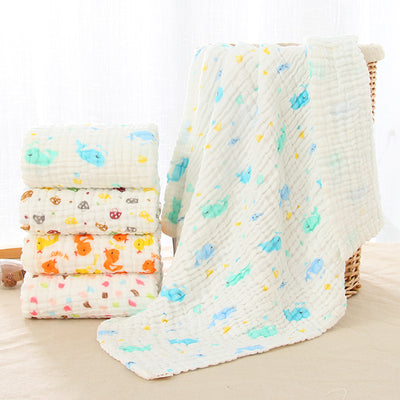 Toalla de Baño para Bebé de 6 Capas de Gasa Suave y Absorbente - Image 3