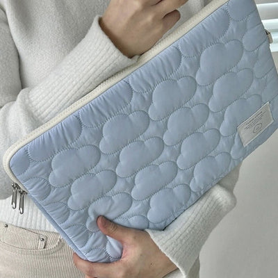 Funda para Tablet con Bordado de Nubes - Almacenamiento Adorable - Image 3