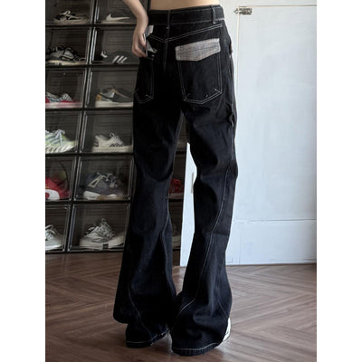 Jeans Hombre Corte Recto Americano Fit Suelto Efecto Adelgazante - Image 3