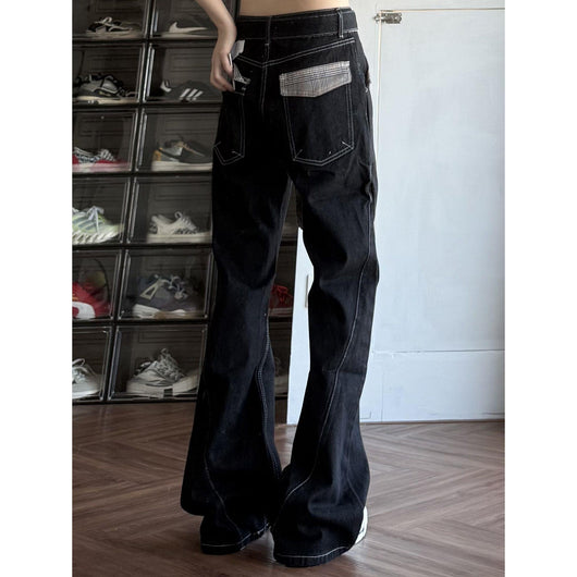 Jeans Hombre Corte Recto Americano Fit Suelto Efecto Adelgazante - Image 3