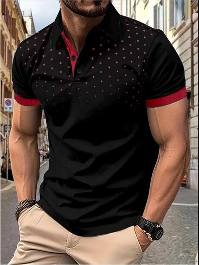 Camiseta Casual de Manga Corta para Hombre - Diseño Versátil - Image 14