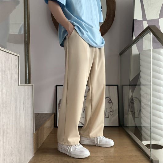Pantalones Rectos Holgados Delgados para Hombre - Image 7
