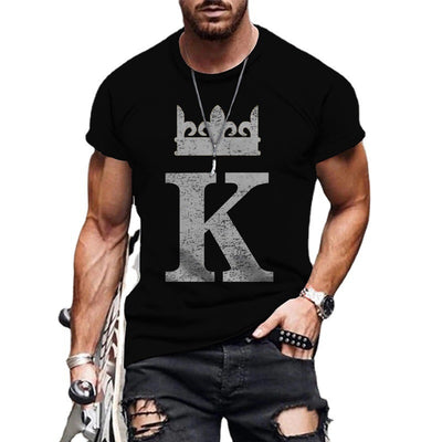 Camiseta Casual Hombre Mesh sin Cuello Manga Corta - Image 7