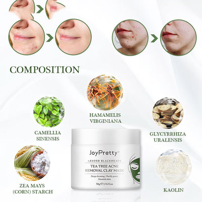Mascarilla de Barro Purificante Anti Acné y Puntos Negros