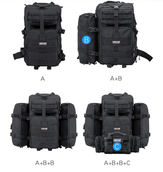 Mochila Táctica de Montaña Camuflaje Profesional - Image 13