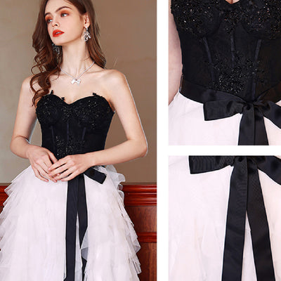 Vestido de Noche Elegante para Presentadora - Image 4