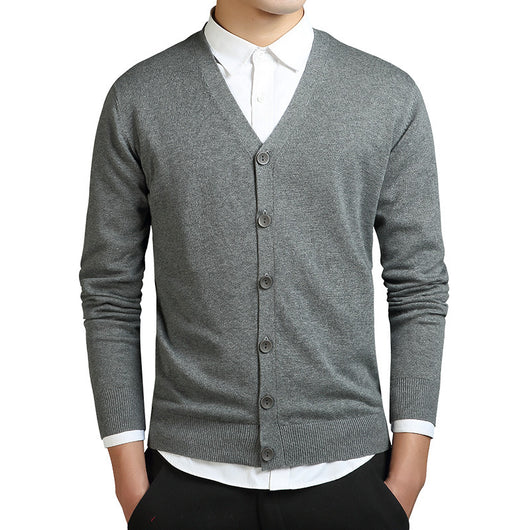 Cardigan Tejido para Hombre - Suéter Elegante y Versátil - Image 4