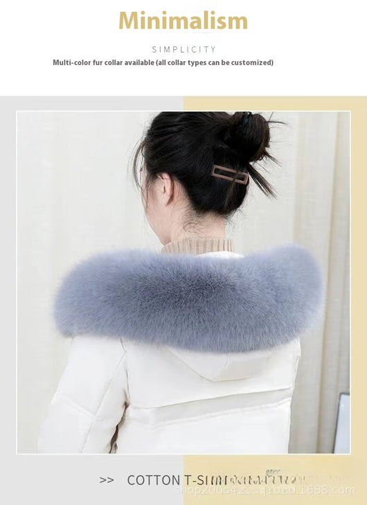 Parka Acolchada con Cuello de Pelaje Oversized - Image 11