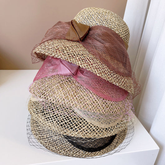 Sombrero Tipo Balde con Moño Grande Cambric - Image 6