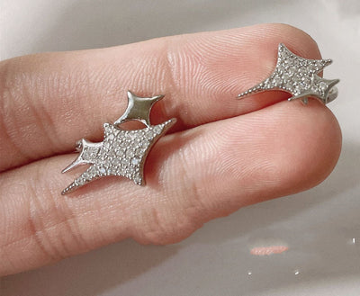 Aros de Clip Corazón Brillante Hada Mágica - Image 5