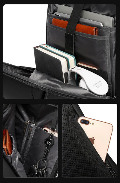 Mochila Ejecutiva Multifuncional para Viajes y Negocios - Image 6