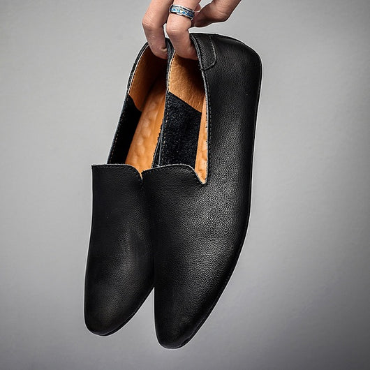 Mocasines de Cuero para Hombre - Zapatos Casuales Elegantes - Image 9