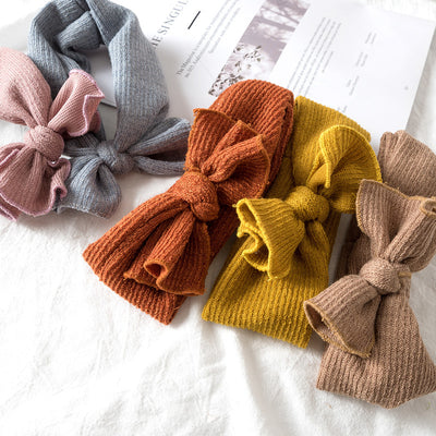Diadema Turbante Conejo con Nudo para Niñas - Banda Elástica para Cabello - Image 10