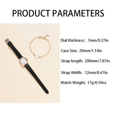 Reloj Retro Artístico para Mujer con Correa de Cuero y Carátula Cuadrada - Image 7