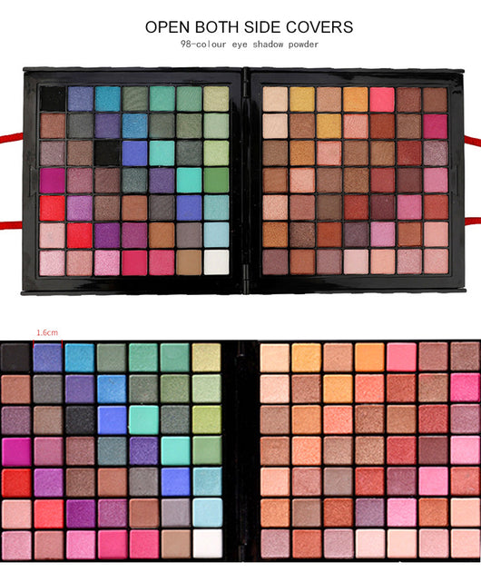 Paleta de Maquillaje 177 Colores: Sombras, Labiales y Rubores Todo en Uno - Image 13