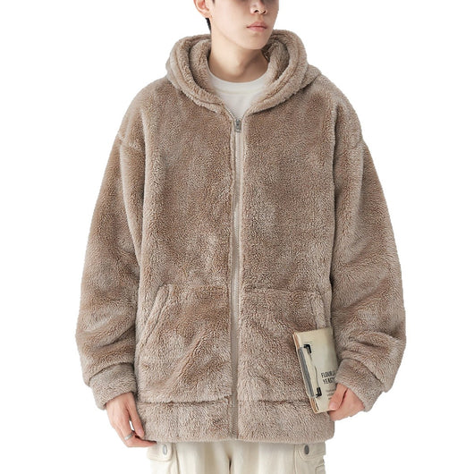 Conjunto de Sudadera Acolchada con Capucha y Pantalón Deportivo Cálido - Image 4