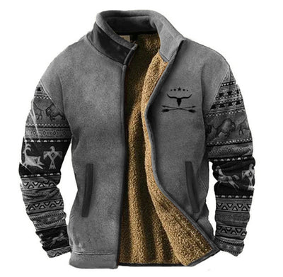 Chaqueta Fleece de Algodón para Hombre - Estilo Moderno y Confortable - Image 15