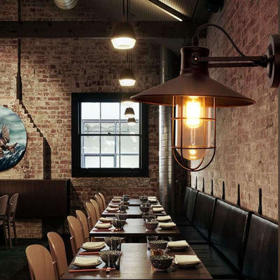 Lámpara de Pared Estilo Retro Vintage para Restaurante y Dormitorio - Image 3
