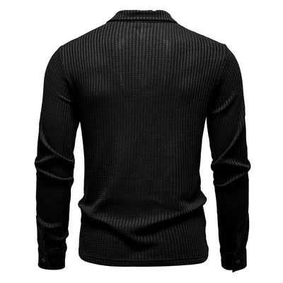 Camisa Manga Larga Cuadros Walf para Hombre con Solapa Clásica - Image 10