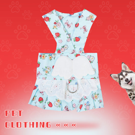 Vestido Arnés para Perro con Alas de Ángel y Correa - Outfit Fashion para Mascotas Pequeñas - Image 15