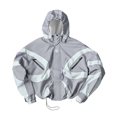 Chaqueta Hombre Diseño Patchwork Moderno - Image 5