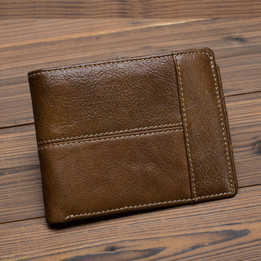 Billetera Compacta para Hombre con Múltiples Compartimentos