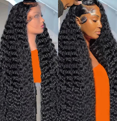 Peluca de Cabello Natural con Diadema Versátil - Image 10