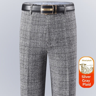 Pantalones Casuales de Cintura Alta Rectos y Holgados para Hombre - Image 3