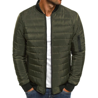 Chaqueta Casual de Algodón con Cuello Mao para Hombre - Image 12