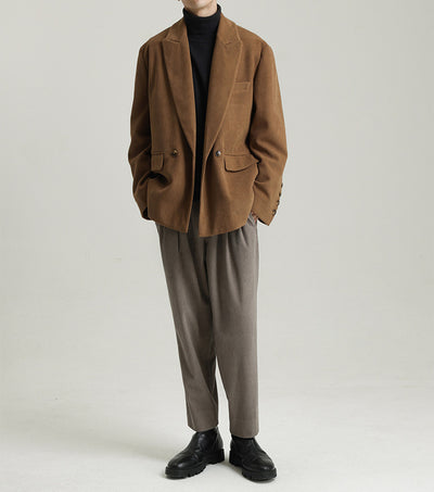 Saco de Pana Gruesa Combinada para Hombre - Image 15