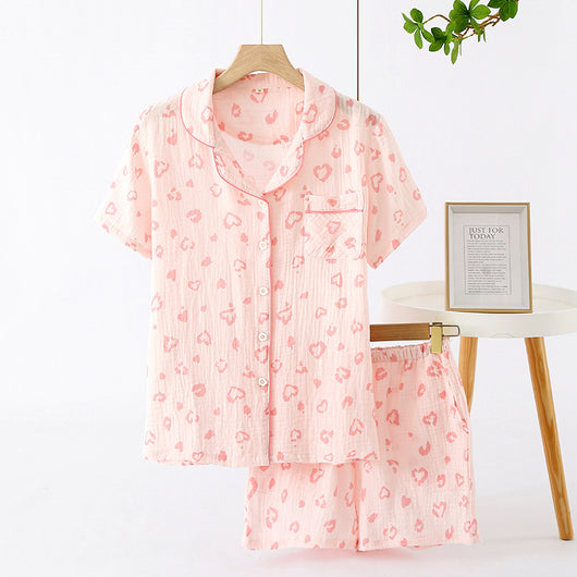 Conjunto de Pijama Corto para Casa - Blusa y Shorts Cómodos - Image 17