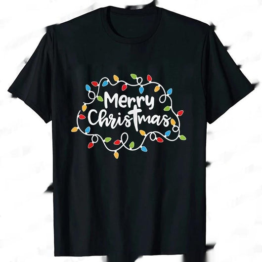 Playera Navideña para Hombre con Diseño de Luces LED - Image 5