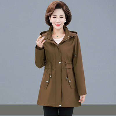 Abrigo Tipo Trench Elegante Largo - Primavera y Otoño - Image 6