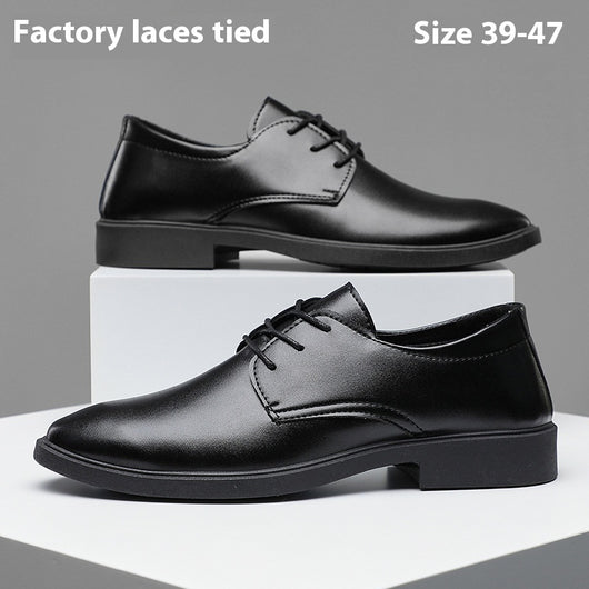 Zapatos Formales de Cuero para Hombre Tallas Grandes - Image 3