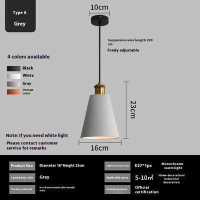 Lámpara Colgante de Hierro para Comedor, Dormitorio y Barra - Image 19
