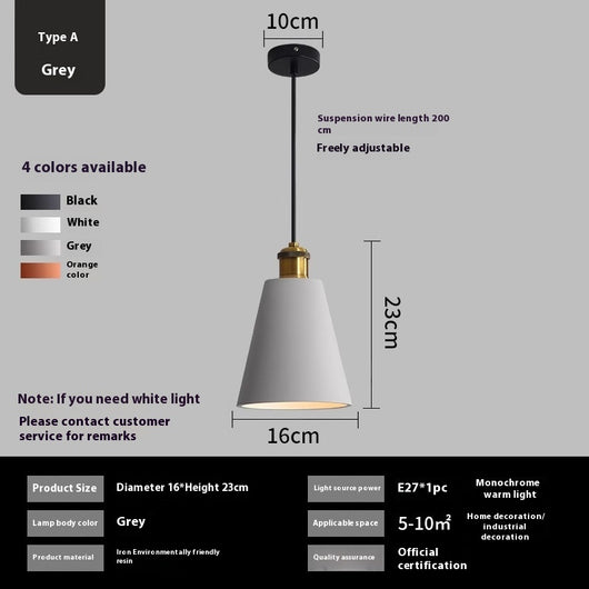 Lámpara Colgante de Hierro para Comedor, Dormitorio y Barra - Image 19