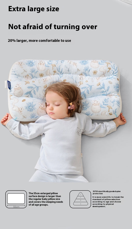 Almohada Infantil de Algodón Puro con Protección Térmica - Image 16