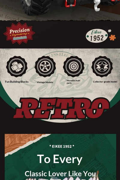 Juego de Bloques de Construcción Estilo Retro - Image 7
