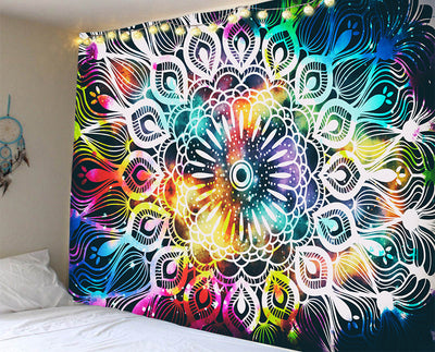 Tapiz Mandala Decorativo para Pared, Toalla de Playa y Manta de Meditación - Image 3