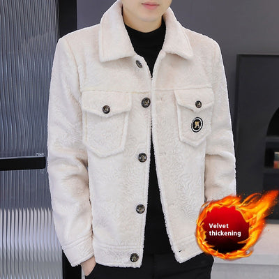 Abrigo Corto Casual para Hombre con Forro Térmico - Image 9