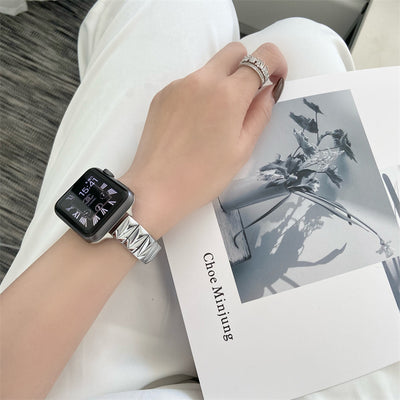 Correa Smartwatch con Diseño Geométrico en Metal - Image 11