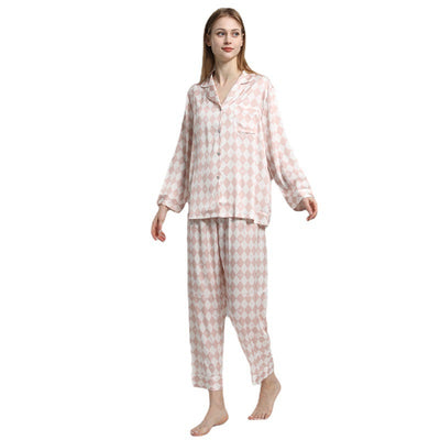 Pijama Largo a Cuadros Fresco y Cómodo - Image 5
