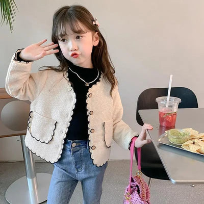 Abrigo para Niña Estilo Western Chanel - Image 24