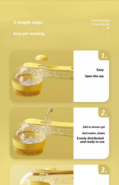 Cepillo de Baño de Silicona para Perros y Gatos - Image 13