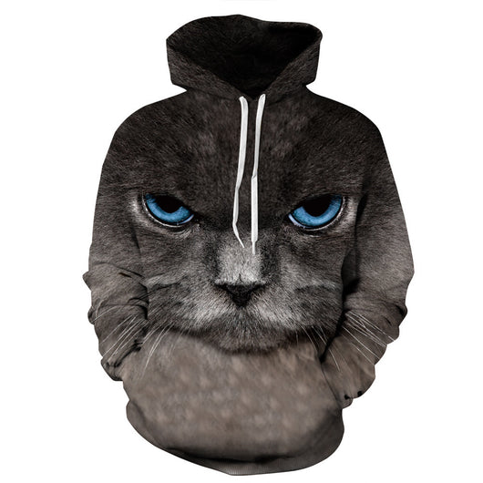 Sudadera Deportiva Holgada para Parejas con Estampado 3D - Image 8