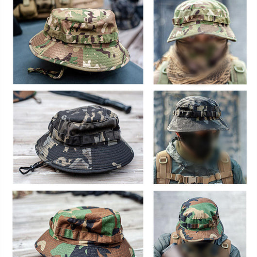 Gorra Táctica Camuflaje Estilo Militar con Visera Corta - Image 12