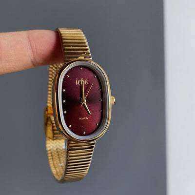 Reloj de Cadena Retro Ankela Serie Roja para Mujer - Image 9